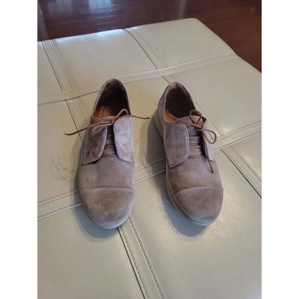 Samuel Hubbard Beige Suede Shoes size 6.5